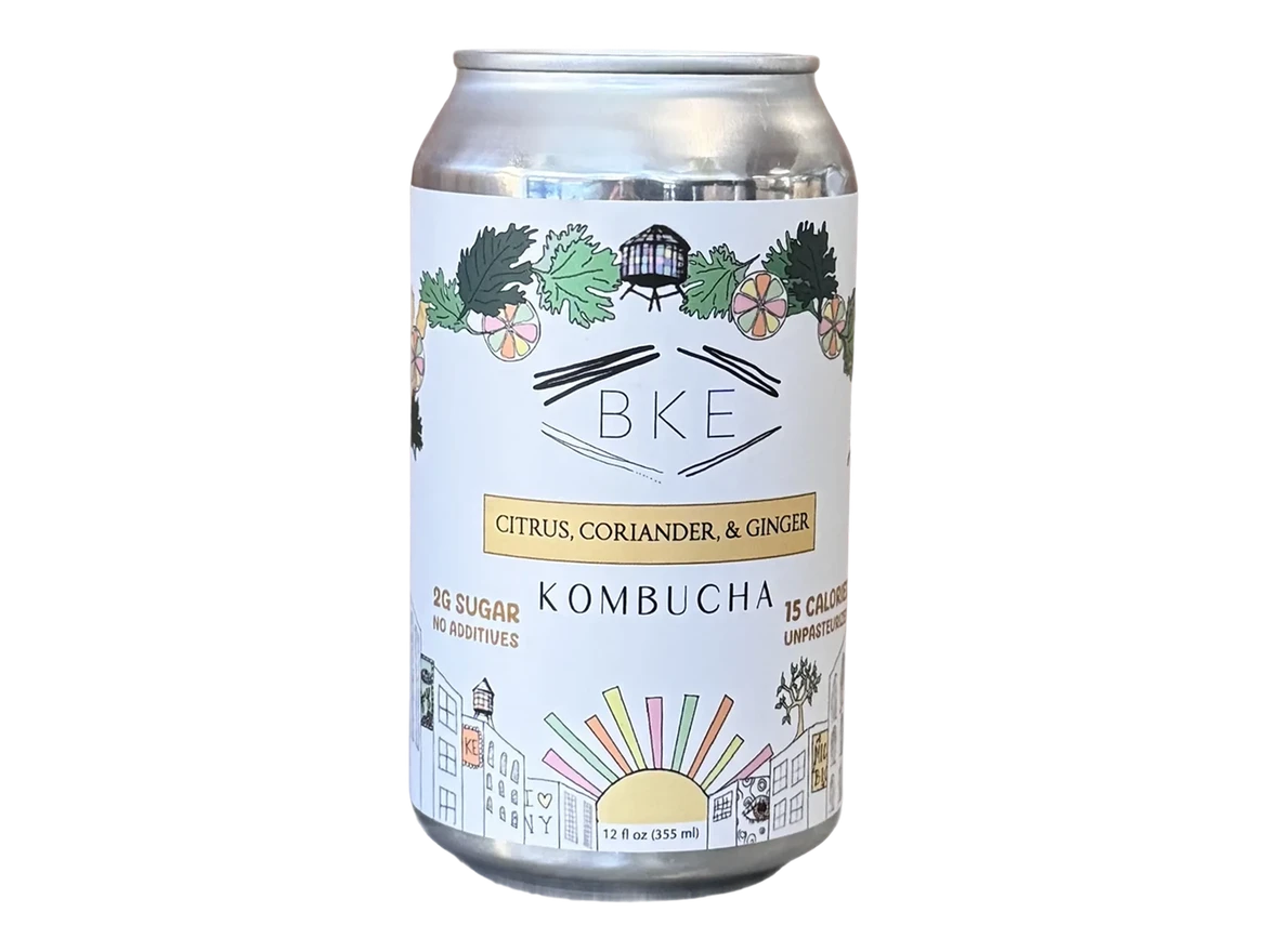 Citrus, Coriander, & Ginger Kombucha